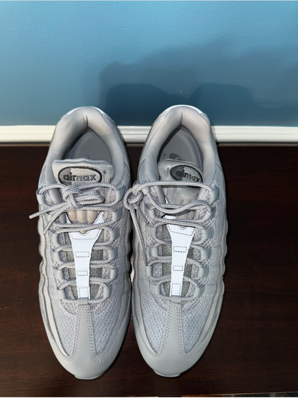 Nike Men's Air Max Sneakers - Light Gray/White